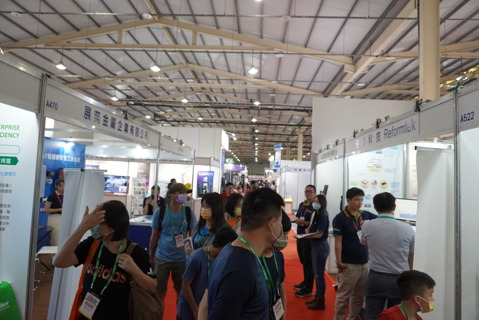2023【台中自動化智慧製造展】永續企業展覽現場